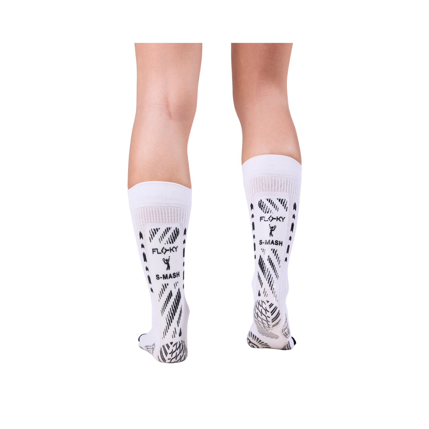 Floky S-MASH 3D Socks White | Padel Socks
